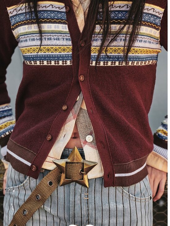 NWT Free People Zoa Hip Belt in Weeping Willow main image 7